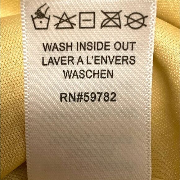 Hailey Logan Adrianna Papell Formal Gold Metallic Mini Ruffle Dress Size XS - Picture 8 of 8